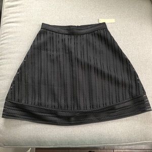 J. Crew black eyelet skirt 2